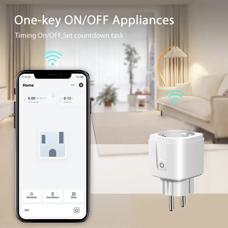 Matter Smart Plug EU Standard (RSH-Matter-WS021)